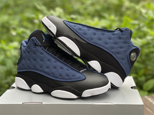 Pure original version_ Air Jordan 13 _Brave Blue_ black and blue color_ goods number_ DJ5982-400_ full code shipment 40--47.5-b7ab05e5
